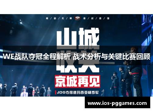 WE战队夺冠全程解析 战术分析与关键比赛回顾