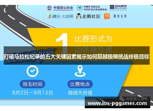 打破马拉松纪录的五大关键因素揭示如何超越极限挑战终极目标